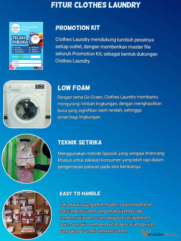 Franchise Peluang Usaha Clothes Laundry